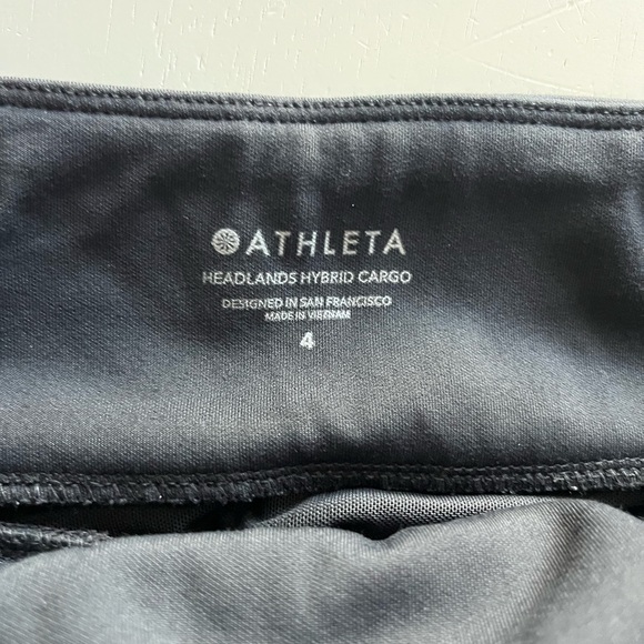 Athleta Headlands Hybrid Cargo Leggings Size 4 - Picture 7 of 11